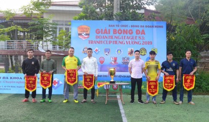Khai mạc giải bóng đá lớn nhất Huyện Đoan Hùng - Phú Thọ năm 2019.