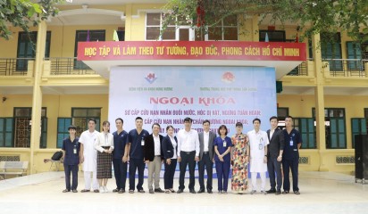 Tập huấn kỹ năng sơ cấp cứu cho giáo viên học sinh trường THPT Sơn Dương - Tuyên Quang