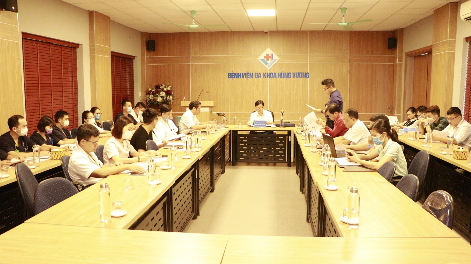 Bệnh viện đa khoa Hùng Vương đạt tiêu chuẩn bệnh viện an toàn trong công tác phòng chống dịch COVID-19