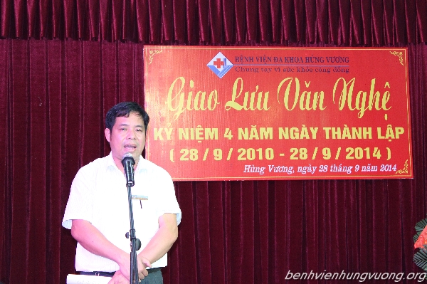 Long trọng tổ chức Lễ kỉ niệm 4 năm thành lập Bệnh viện Hùng Vương 28/9/2010-28/9/2014