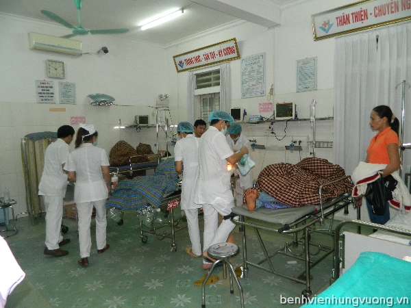 BVĐK Hùng Vương luôn tiếp nhận bệnh nhân khám, chữa bệnh ngày tết